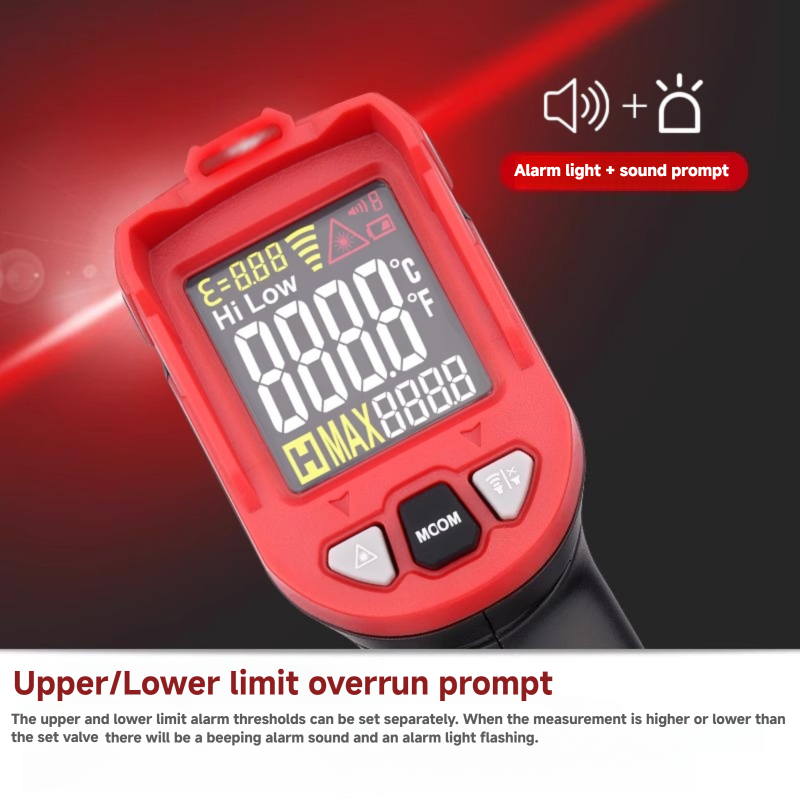 Portable Digital Laser IR LCD  – Industrial Laser Thermometer Gun recenzja i cena